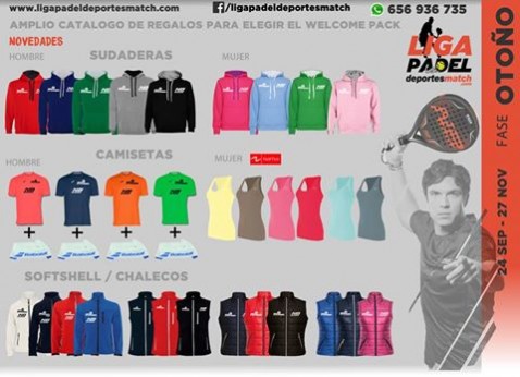 CATALOGO DE REGALOS ENTRE LOS QUE ELEGIR TU WELCOME PACK