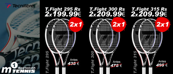 Raquetas Tecnifibre TFight 2x1