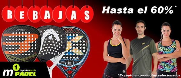 Rebajas pádel