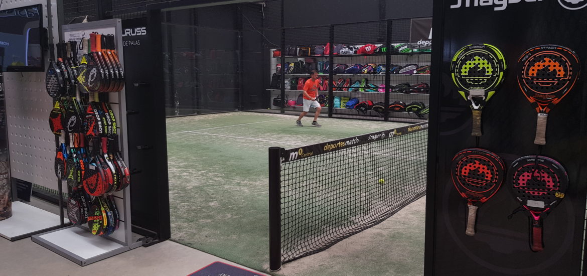 Test de Palas de padel en Pista